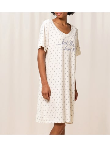 Triumph Koszula nocna "Nightdresses" w kolorze kremowym