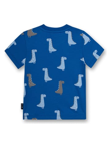 Sanetta Kidswear Koszulka "Dino" w kolorze niebieskim
