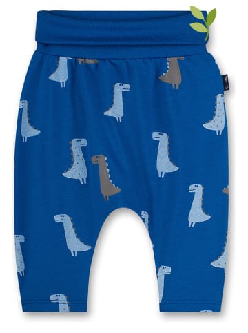 Sanetta Kidswear Sweatbroek "Dino" blauw