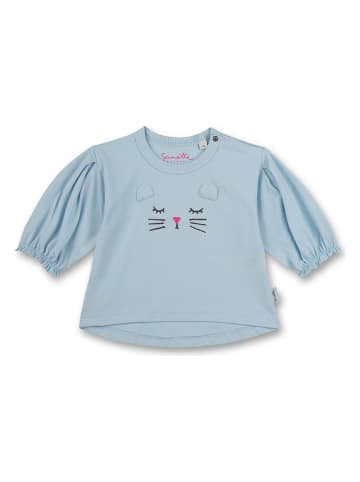 Sanetta Kidswear Shirt "Lovely Leo" in Hellblau
