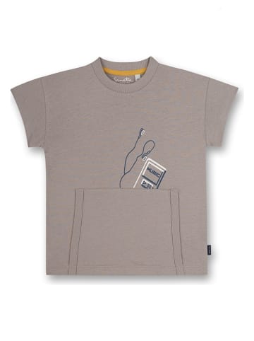 Sanetta Kidswear Shirt "Music" in Braun