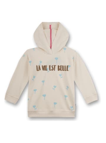Sanetta Kidswear Bluza "Flower" w kolorze beżowym