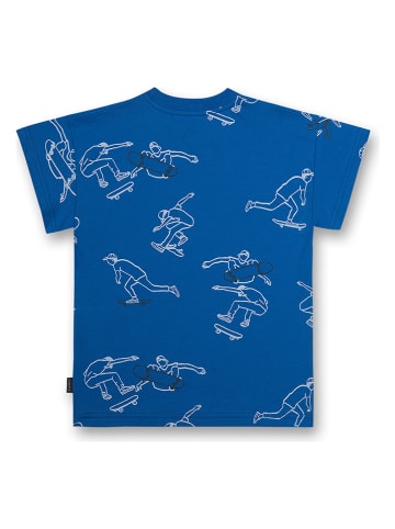Sanetta Kidswear Shirt "Skate" blauw