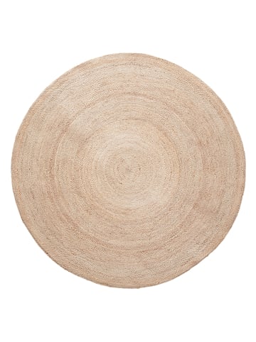 Hübsch Jute tapijt "Sage" naturel - Ø 150 cm