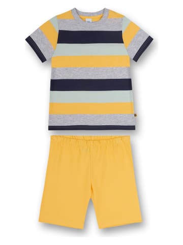 Sanetta Pyjama geel/grijs
