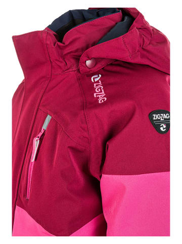 Zigzag Ski-/ Snowboardjacke "Taylor" in Pink/ Dunkelblau