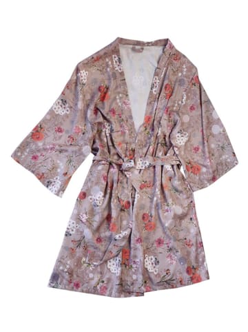 Lullalove Kimono "Bouquet" w kolorze jasnoróżowym