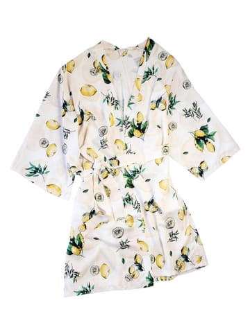 Lullalove Kimono "Lemons" in Gelb