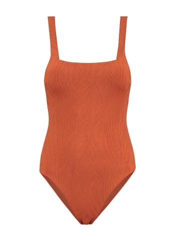 SHIWI Strój kąpielowy "Renee" w kolorze rdzawobrązowym