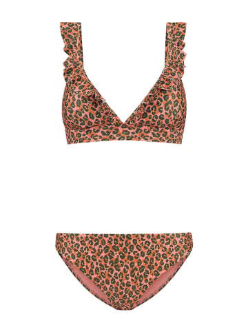 SHIWI Bikini "Bobby" in Rosa/ Khaki/ Bunt