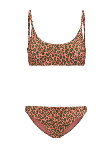 SHIWI Bikini "Lou" in Rosa/ Khaki/ Bunt