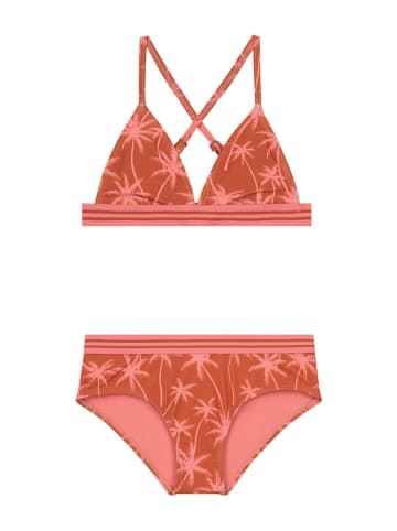 SHIWI Bikini "Luna" roestbruin/roze