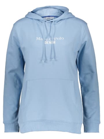 Marc O'Polo Bluza w kolorze błękitnym