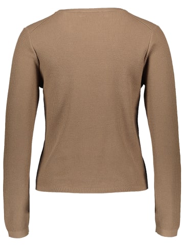 Marc O'Polo Sweter w kolorze jasnobrązowym