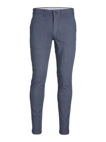 Jack & Jones Spodnie chino "Marco" w kolorze niebieskim