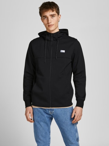 Jack & Jones Sweatjacke "Hair" in Schwarz