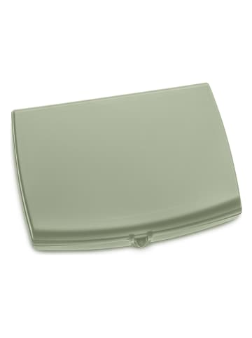 koziol Lunchbox "Panorama" olijfgroen - (L)19 x (B)13,5 x (H)6,5 cm