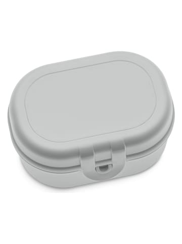 koziol Lunchbox "Pascal Mini" grijs - (L)9,6 x (B)5 x (H)2,7 cm
