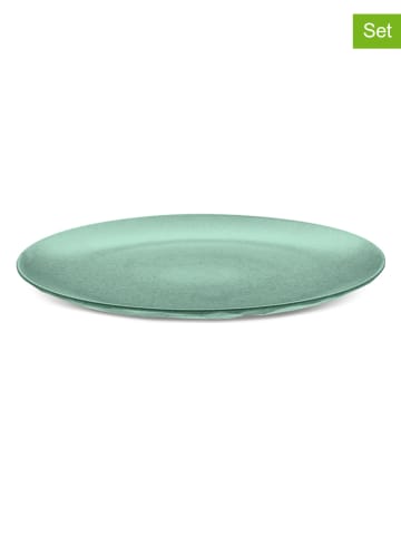 koziol Talerze (4 szt.) "Club Plate" w kolorze zielonym - Ø 26 cm