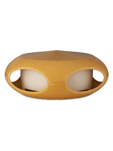 koziol Vogelfutterhaus in Gelb - (L)26,5 x (B)27,7 x (H)11,2 cm