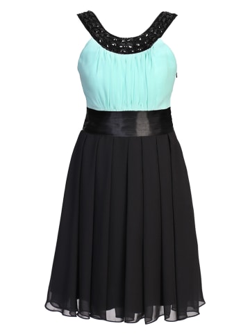 New G.O.L Kleid in Türkis/ Schwarz