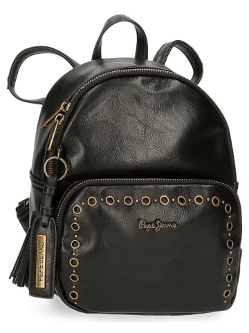Pepe Jeans Rucksack in Schwarz - (B)20 x (H)25,5 x (T)10 cm