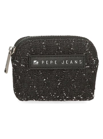 Pepe Jeans Kosmetyczka w kolorze czarnym - 11,5 x 1,5 x 0,5 cm