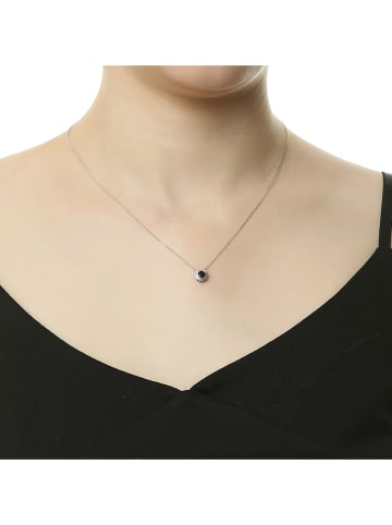 MAISON D'ARGENT Zilveren ketting met edelsteen - (L)45 cm