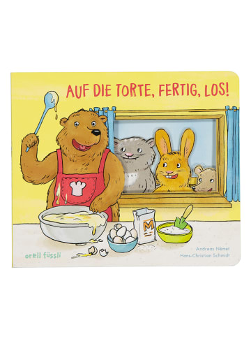 Orell Füssli Verlag Bilderbuch "Auf die Torte, fertig, los!"