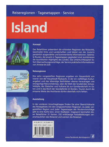 VISTA POINT Verlag Reiseführer  "Island"