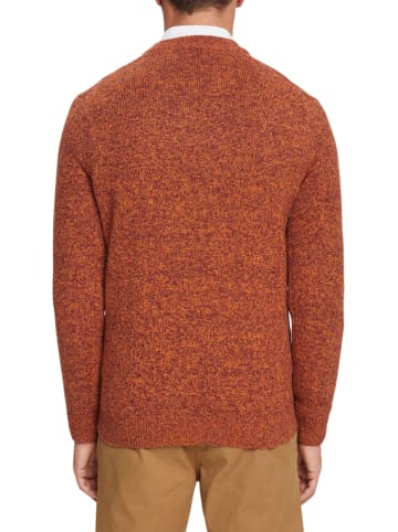 ESPRIT Sweter w kolorze pomarańczowym
