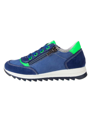 Primigi Skórzane sneakersy w kolorze niebieskim