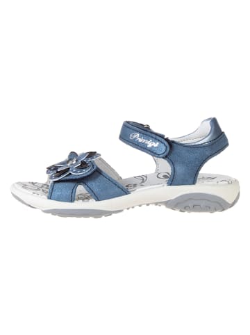 Primigi Skórzane sandały w kolorze niebieskim