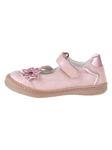 Primigi Leren ballerina's lichtroze