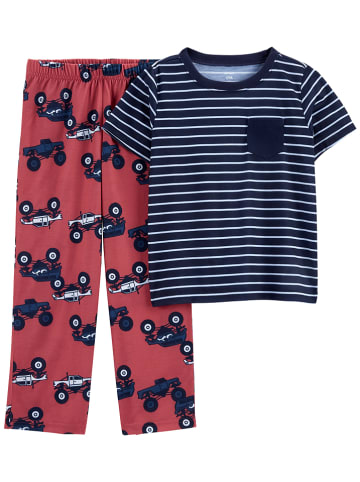 carter's Pyjama rood/donkerblauw