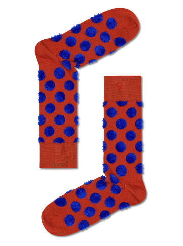 Happy Socks Sokken oranje/blauw