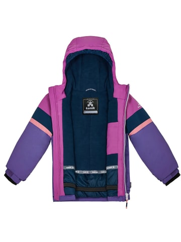Kamik Kurtka narciarska "Akira" w kolorze fioletowym