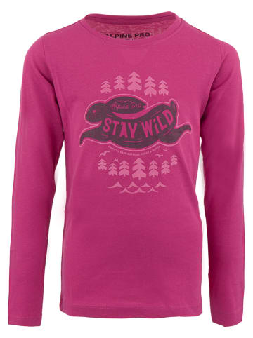 Alpine Pro Koszulka "Kiamo" w kolorze różowym