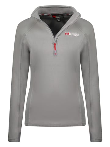 Maison Montaigne Fleece trui "Tumai" grijs