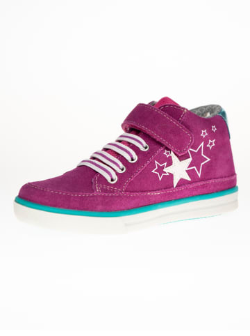 Ciao Leren sneakers fuchsia