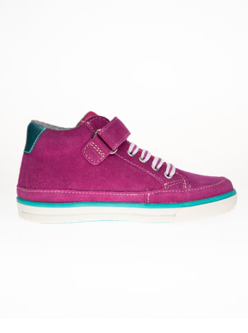 Ciao Leder-Sneakers in Fuchsia