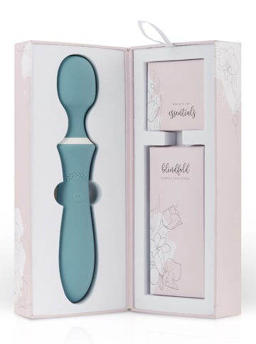 Amorelie Massagestab "The Orchid" in Blau