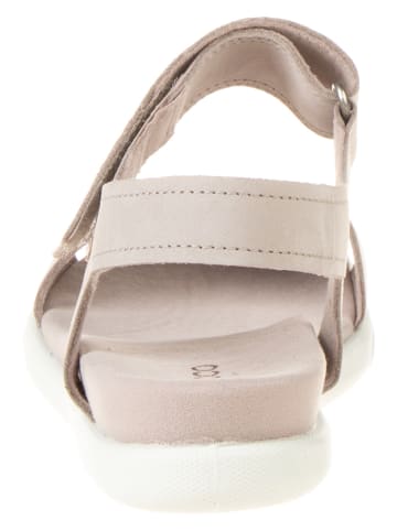 Ecco Leren sandalen beige