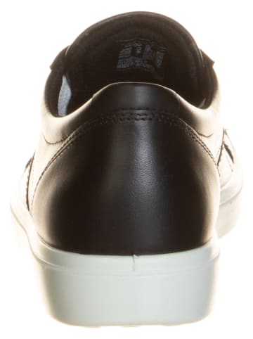 Ecco Skórzane sneakersy w kolorze czarnym