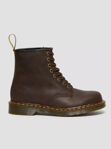 Dr. Martens Leder-Boots in Braun