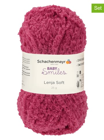 Schachenmayr since 1822 10er-Set: Kunstfasergarne "Baby Smiles Soft" in Beere - 10x 25 g