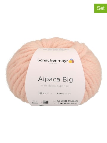 Schachenmayr since 1822 5er-Set: Alpakagarne "Alpaca Big" in Hellrosa - 5x 100 g