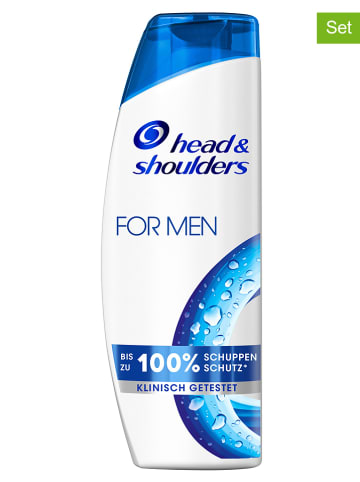 Head & Shoulders 3er-Set: Anti-Schuppen-Shampoos "For Men", je 500 ml