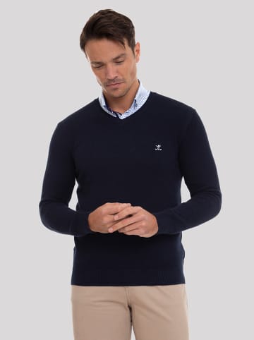 SIR RAYMOND TAILOR Pullover "Liva" in Dunkelblau