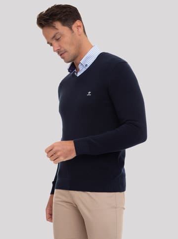 SIR RAYMOND TAILOR Trui "Liva" donkerblauw